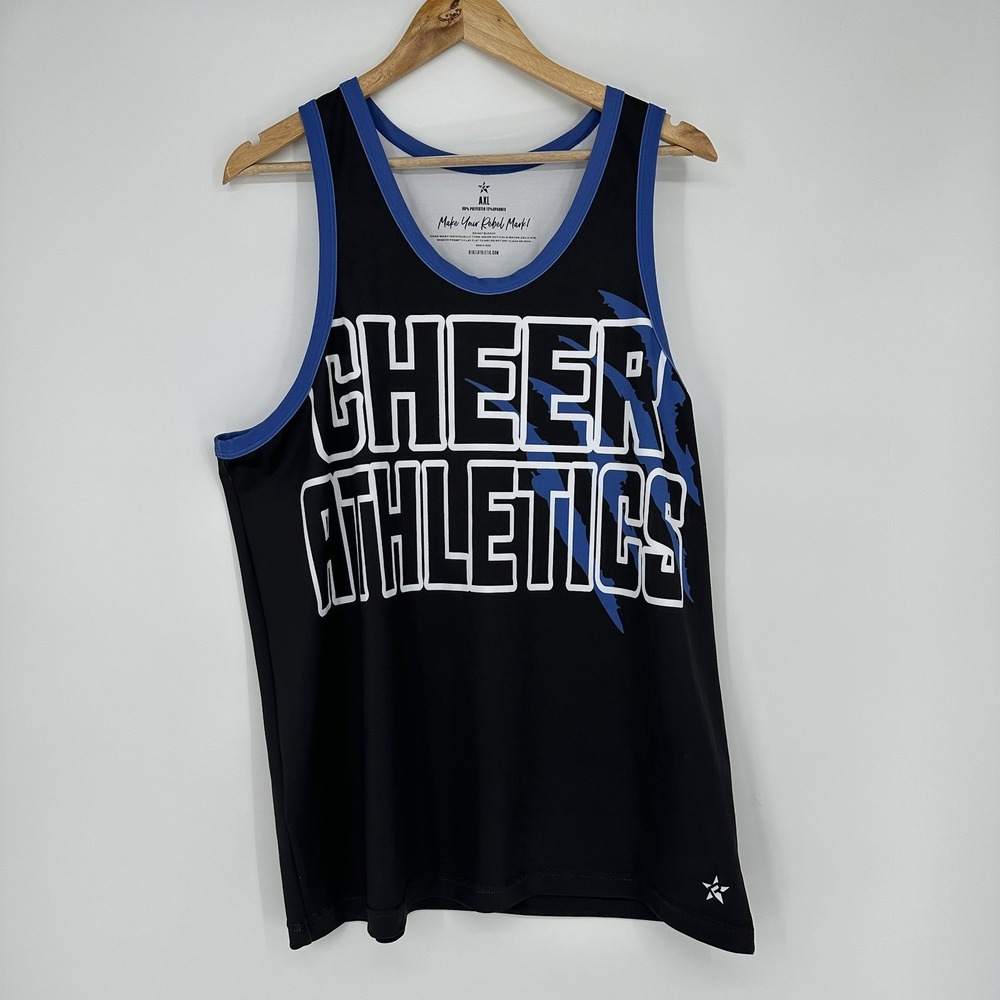 Rebel Athletic XL Y2K Cheerleading Training Top Cheer Tank Performance Active